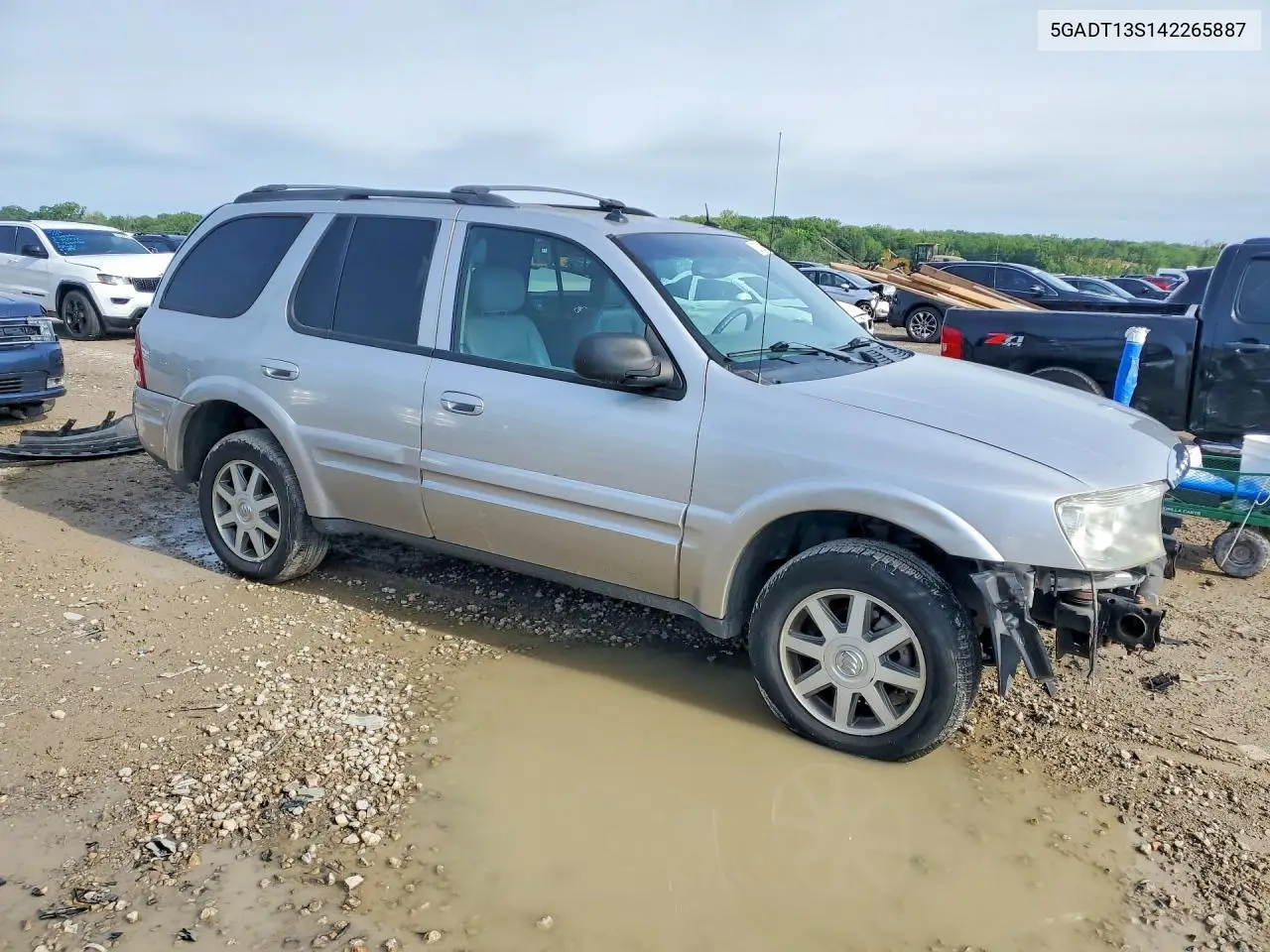 2004 Buick Rainier VIN: 5GADT13S142265887 Lot: 52535166