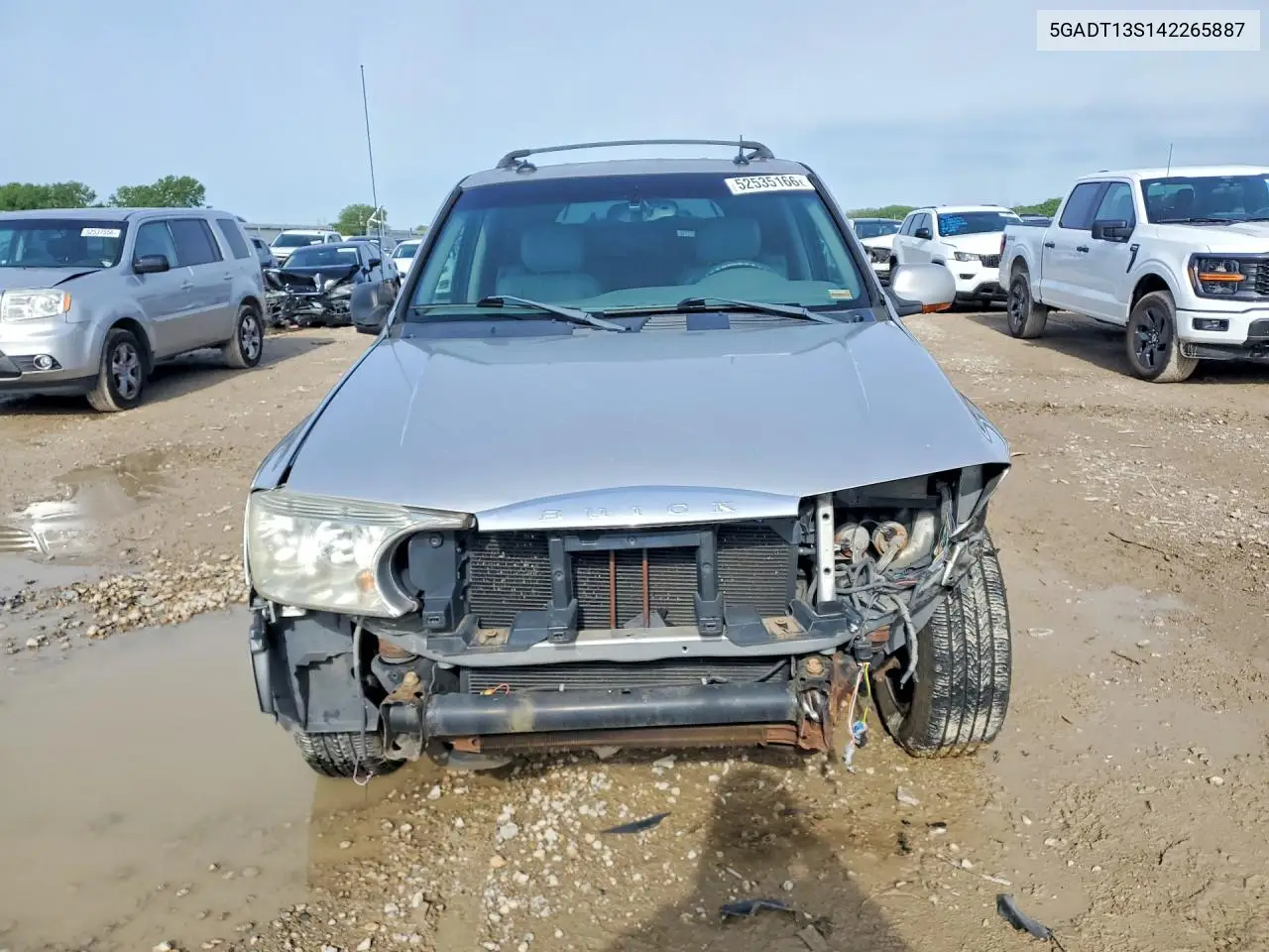 2004 Buick Rainier VIN: 5GADT13S142265887 Lot: 52535166