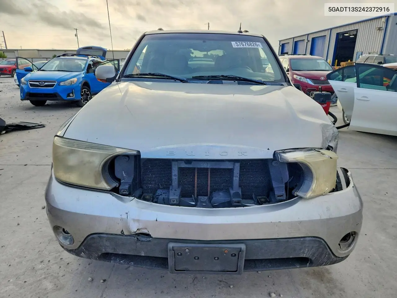 2004 Buick Rainier Cxl VIN: 5GADT13S242372916 Lot: 57676826