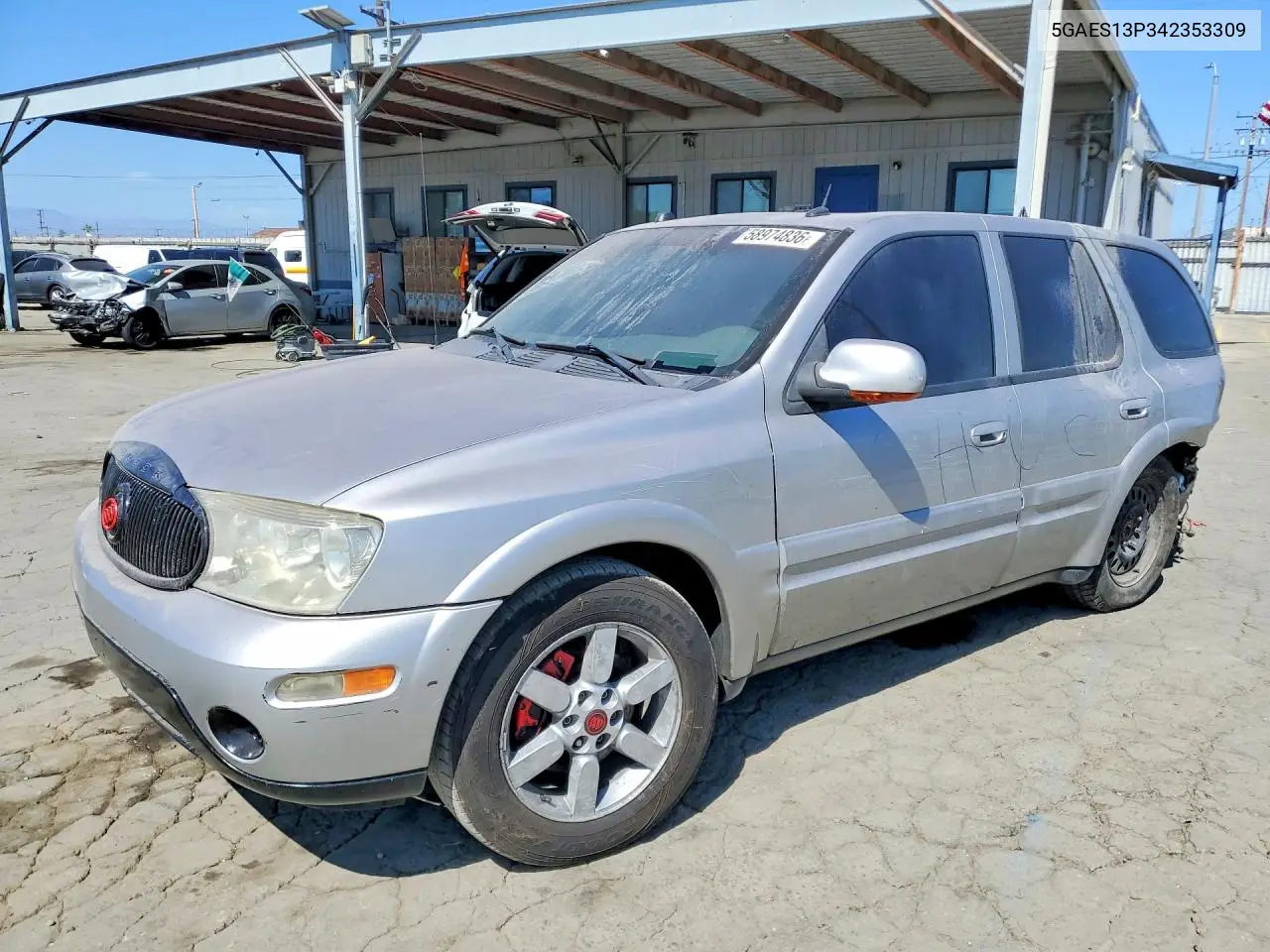 2004 Buick Rainier Cxl VIN: 5GAES13P342353309 Lot: 58974836