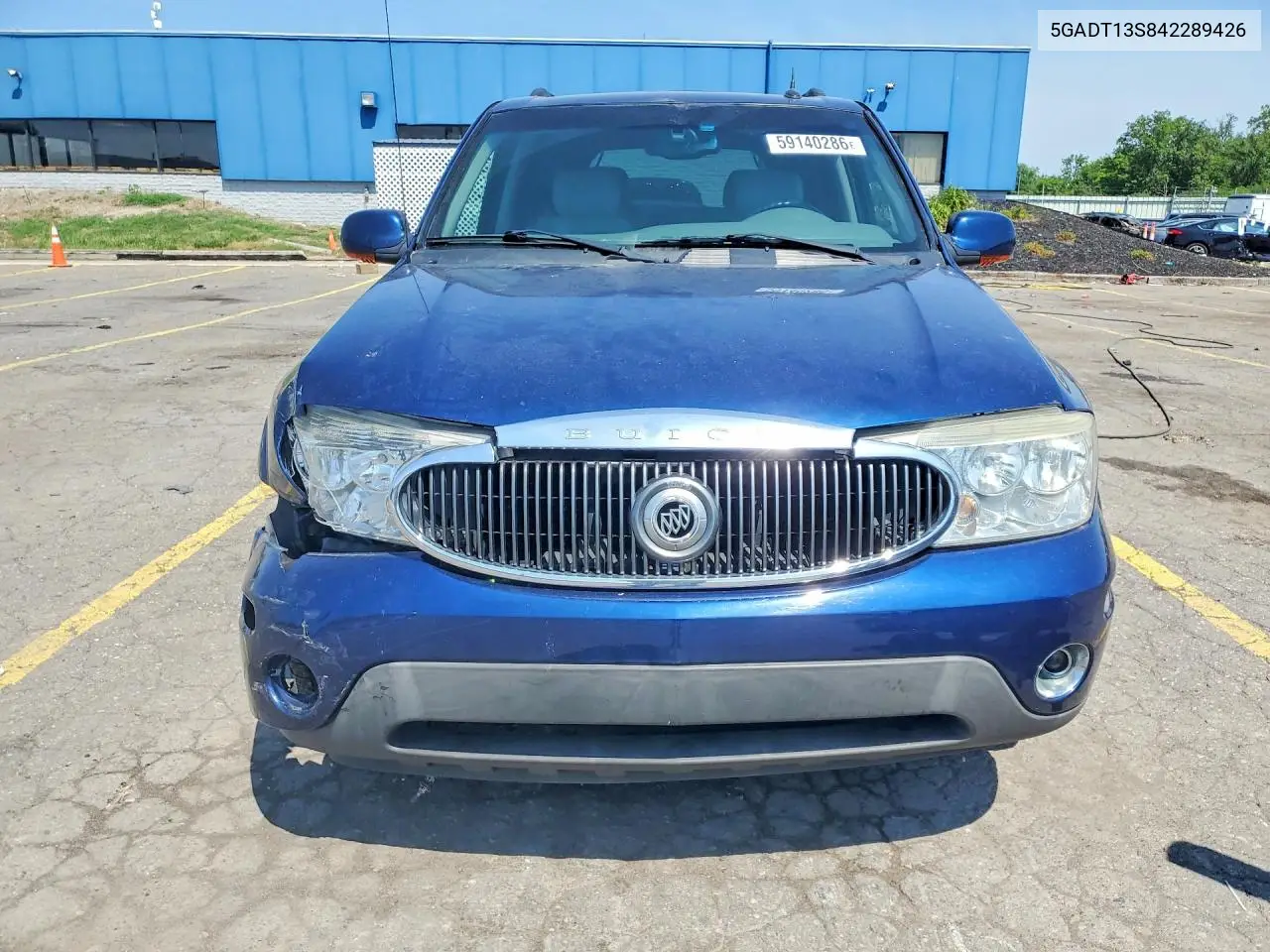 2004 Buick Rainier Cxl VIN: 5GADT13S842289426 Lot: 59140286