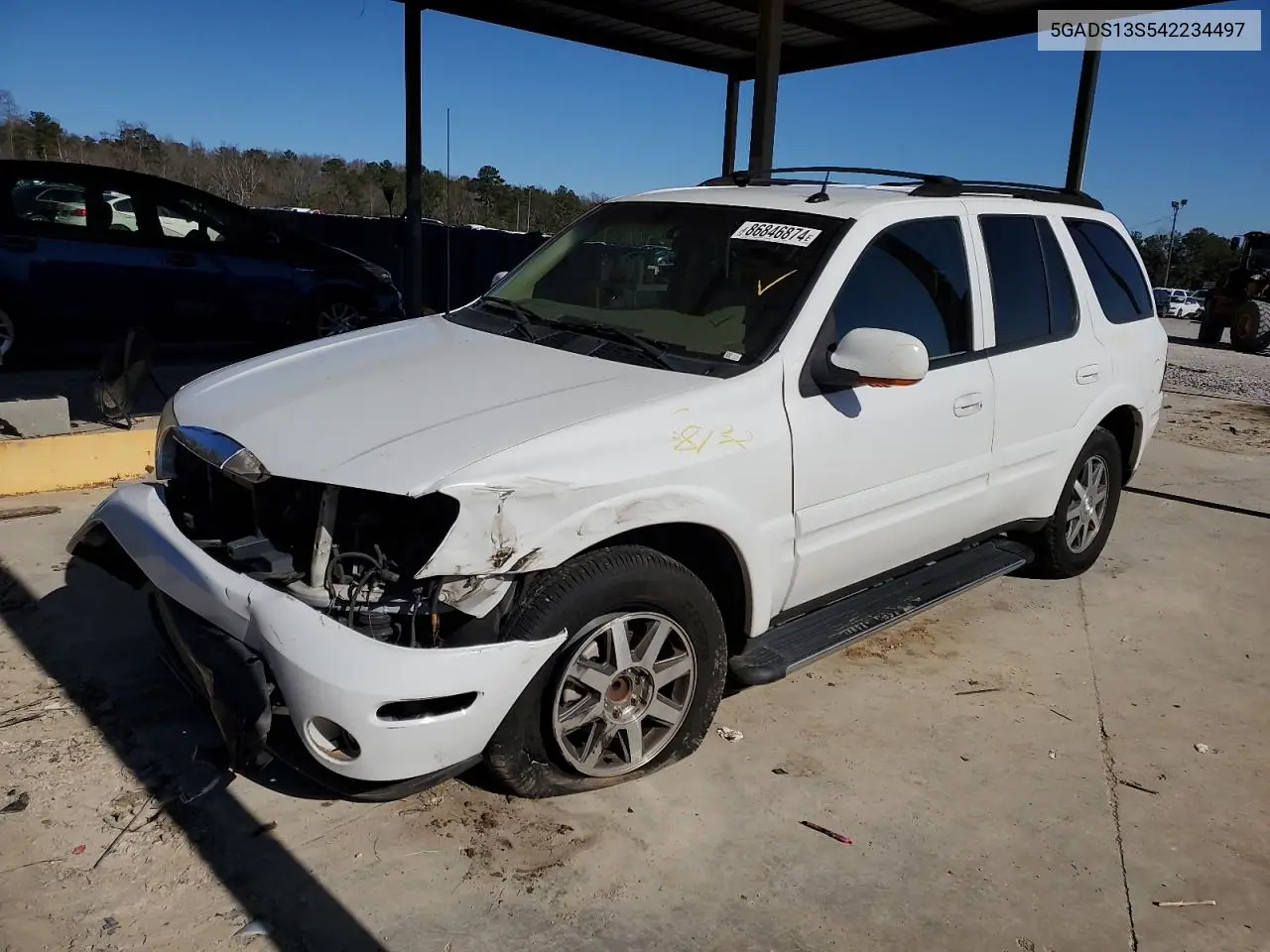 2004 Buick Rainier Cxl VIN: 5GADS13S542234497 Lot: 84999145