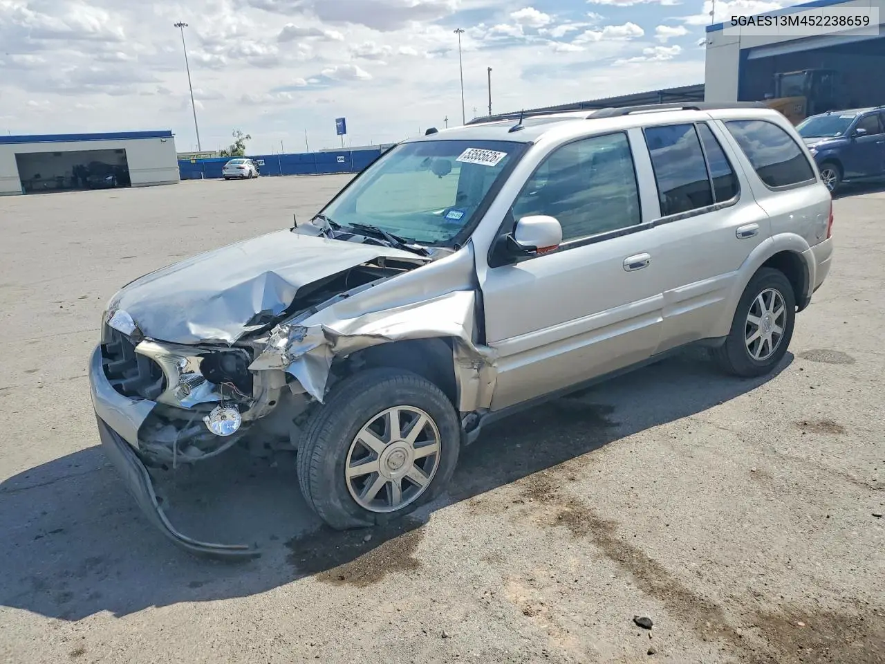 2005 Buick Rainier Cxl VIN: 5GAES13M452238659 Lot: 53585626