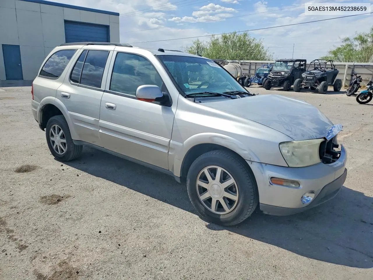 2005 Buick Rainier Cxl VIN: 5GAES13M452238659 Lot: 53585626
