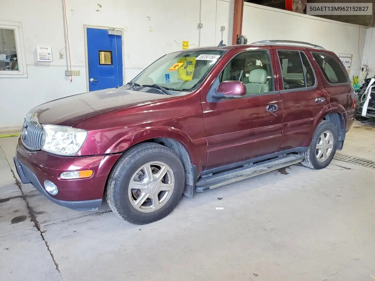2006 Buick Rainier Cxl VIN: 5GAET13M962152827 Lot: 55350156