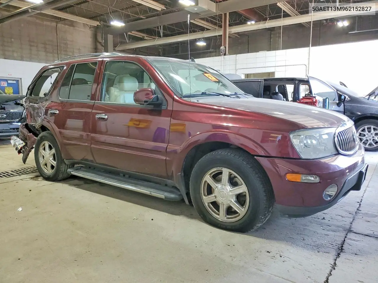 2006 Buick Rainier Cxl VIN: 5GAET13M962152827 Lot: 55350156