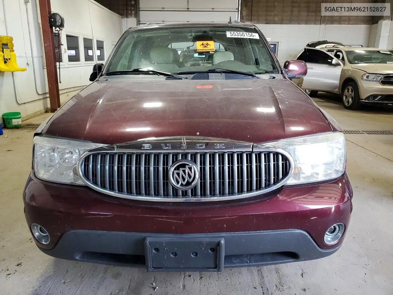 2006 Buick Rainier Cxl VIN: 5GAET13M962152827 Lot: 55350156