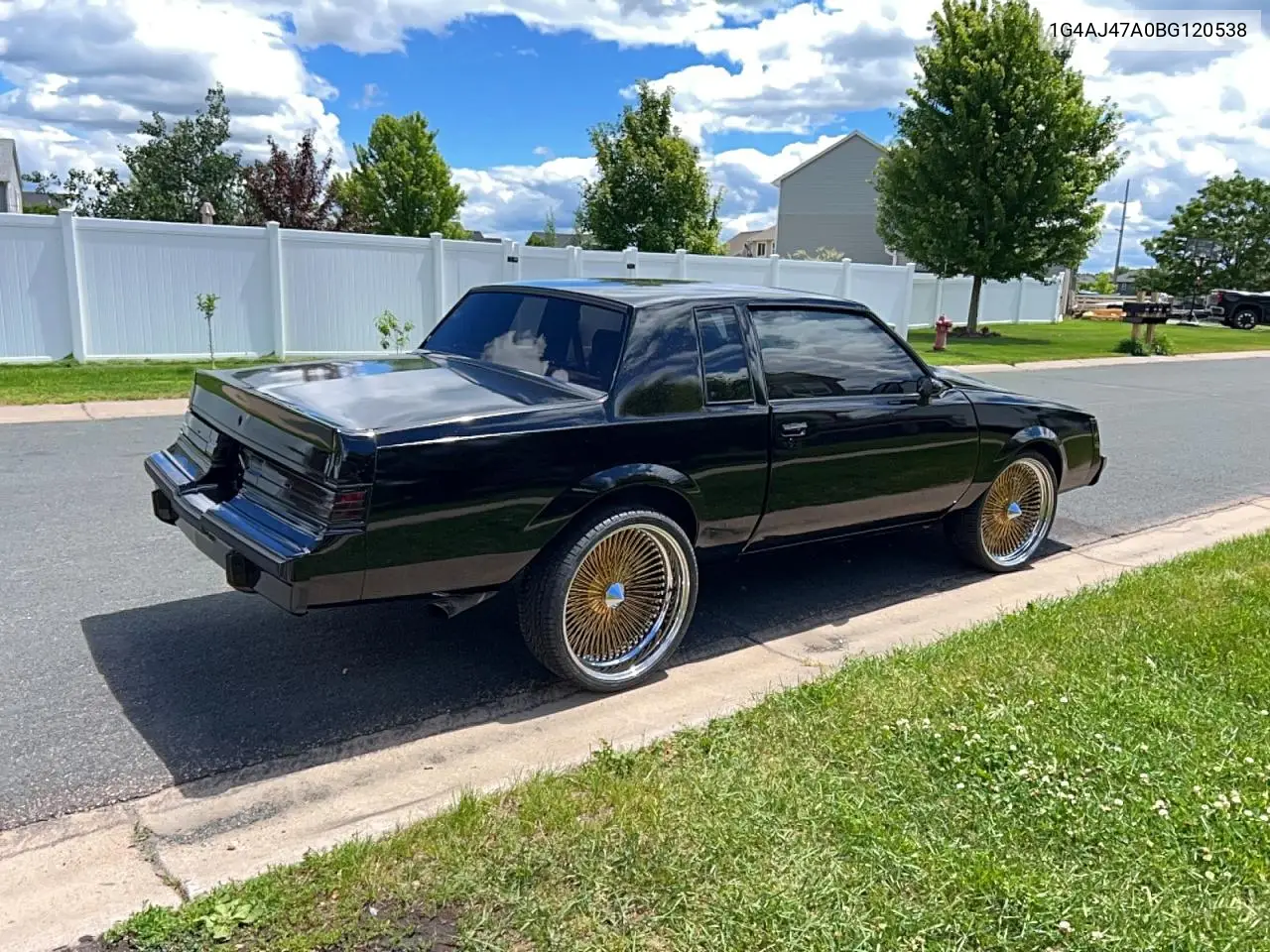 1981 Buick Regal V/8-Ls Motor VIN: 1G4AJ47A0BG120538 Lot: 58268456