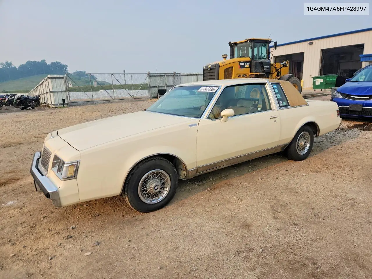 1985 Buick Regal Limited VIN: 1G4GM47A6FP428997 Lot: 61348336