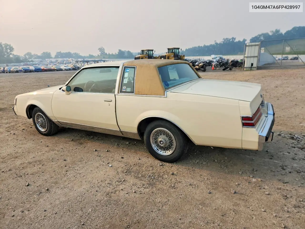 1985 Buick Regal Limited VIN: 1G4GM47A6FP428997 Lot: 61348336