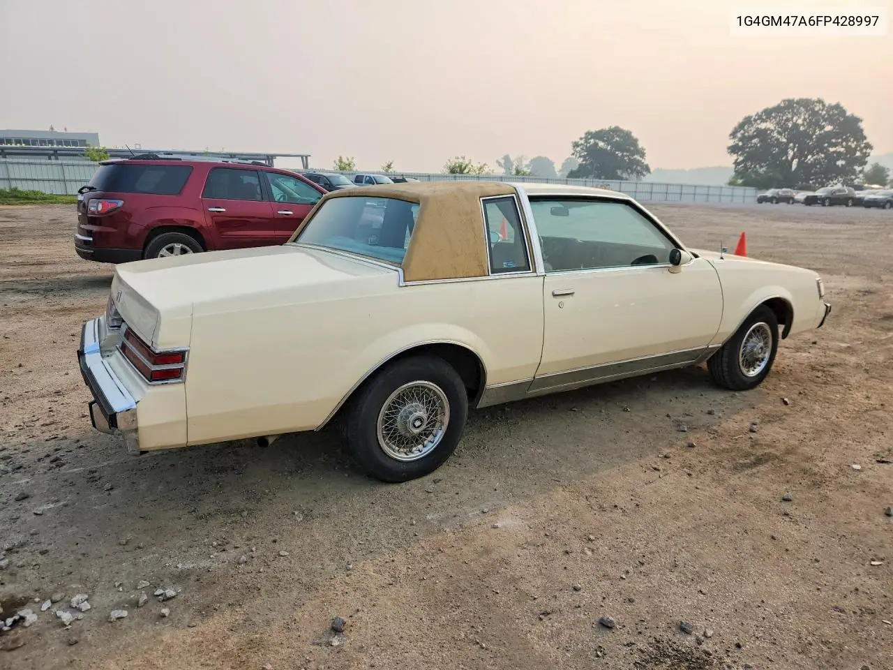 1985 Buick Regal Limited VIN: 1G4GM47A6FP428997 Lot: 61348336