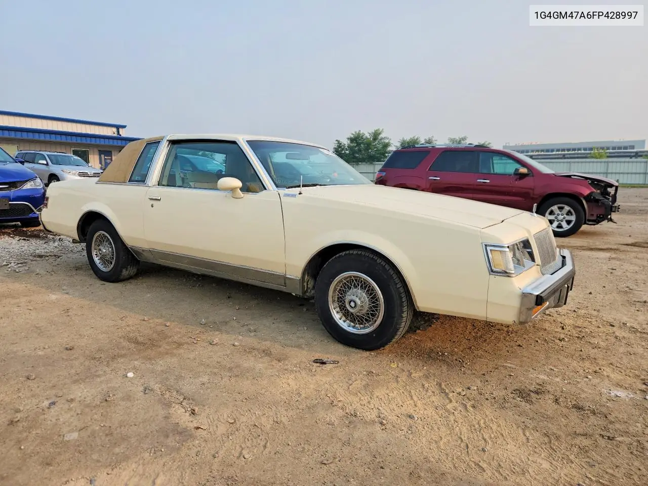 1985 Buick Regal Limited VIN: 1G4GM47A6FP428997 Lot: 61348336