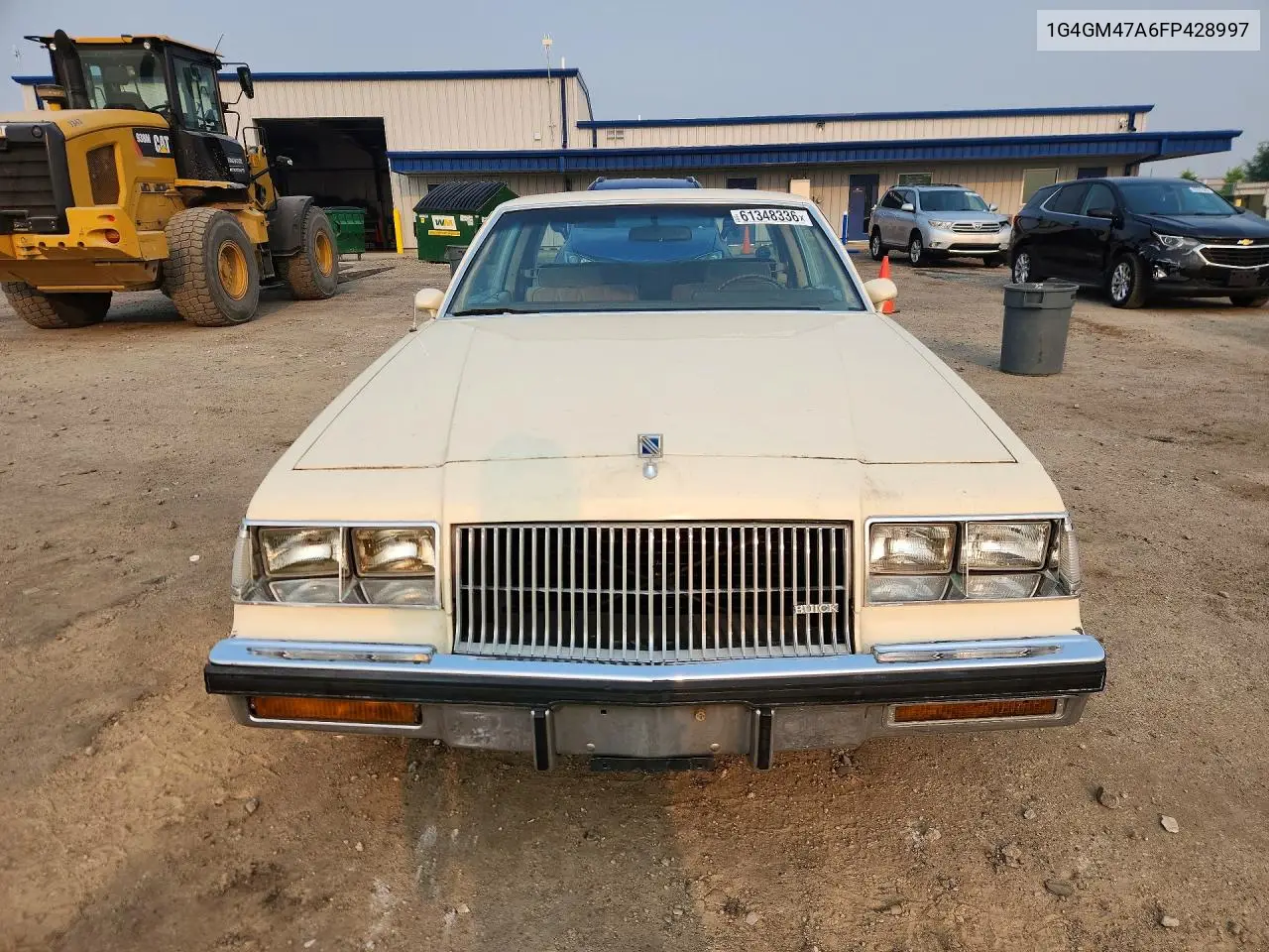 1985 Buick Regal Limited VIN: 1G4GM47A6FP428997 Lot: 61348336