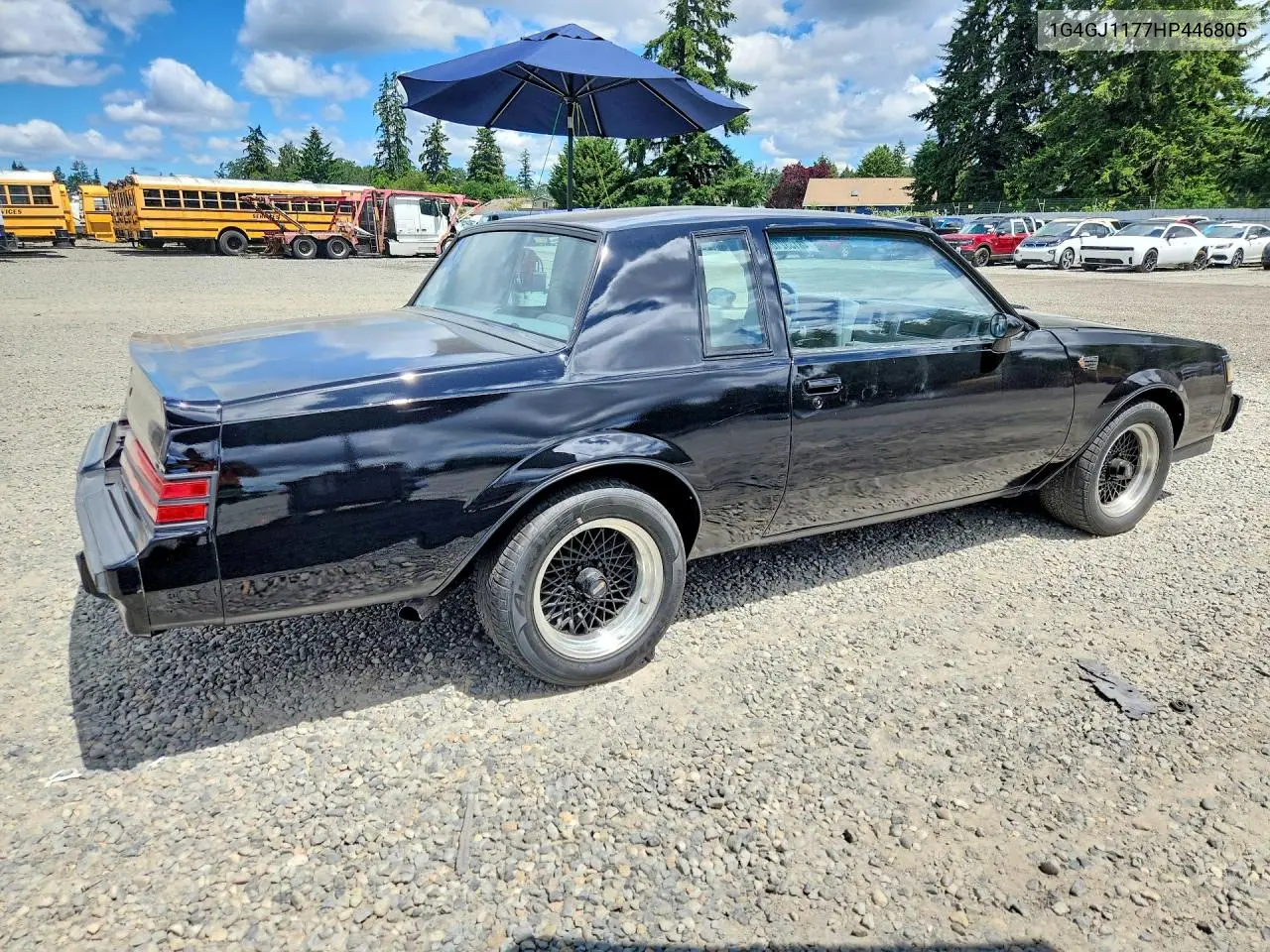 1987 Buick Regal VIN: 1G4GJ1177HP446805 Lot: 48133216