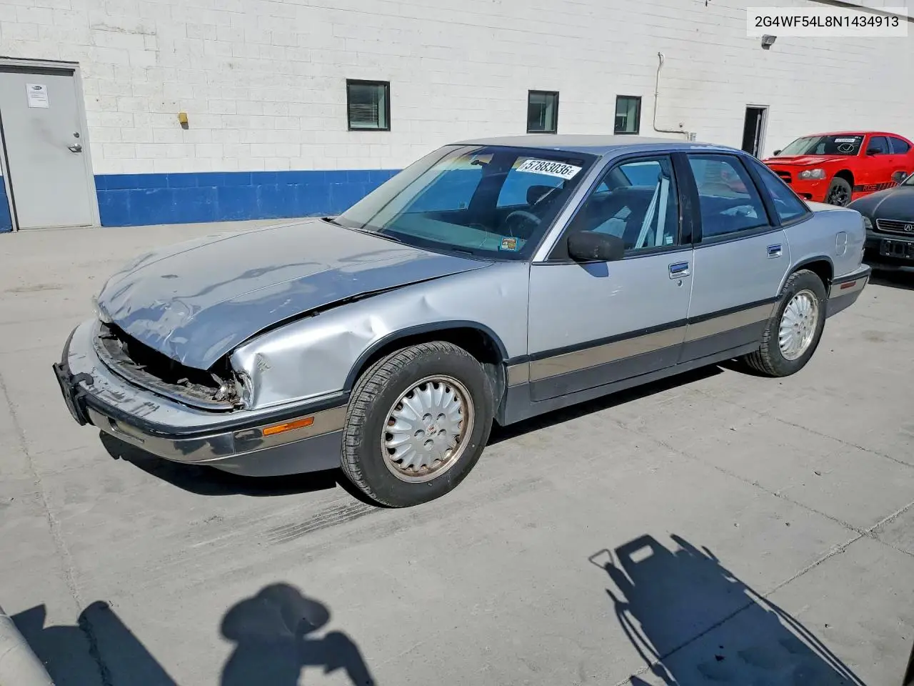 1992 Buick Regal Gran Sport VIN: 2G4WF54L8N1434913 Lot: 57883036
