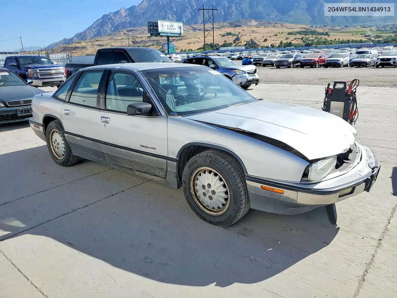 1992 Buick Regal Gran Sport VIN: 2G4WF54L8N1434913 Lot: 57883036