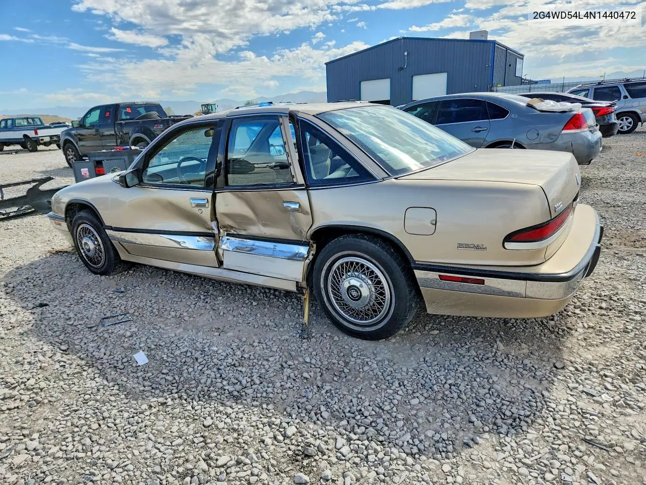 1992 Buick Regal Limited VIN: 2G4WD54L4N1440472 Lot: 85772465