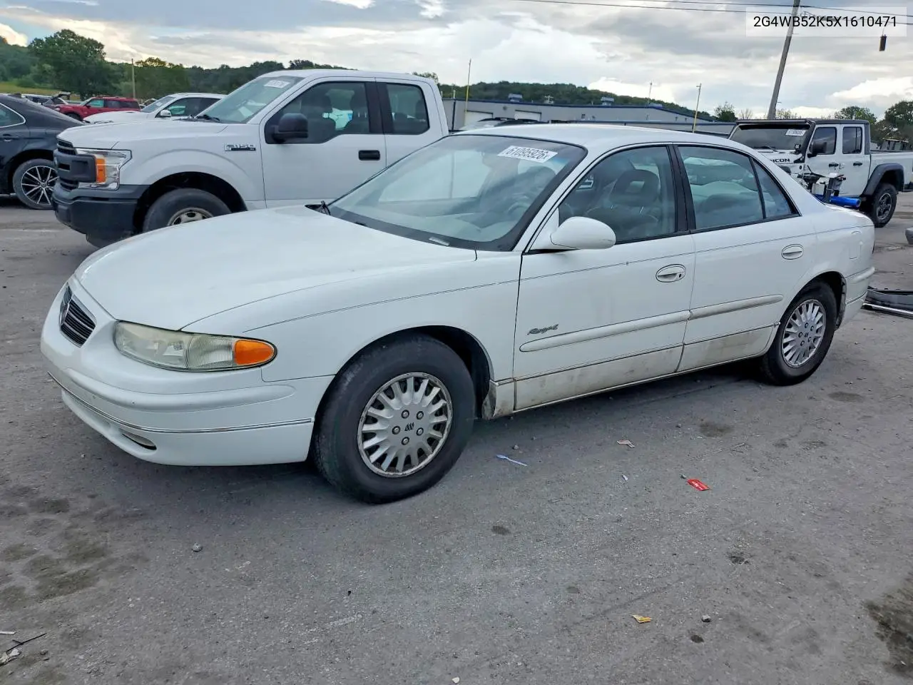 1999 Buick Regal Ls VIN: 2G4WB52K5X1610471 Lot: 61095926