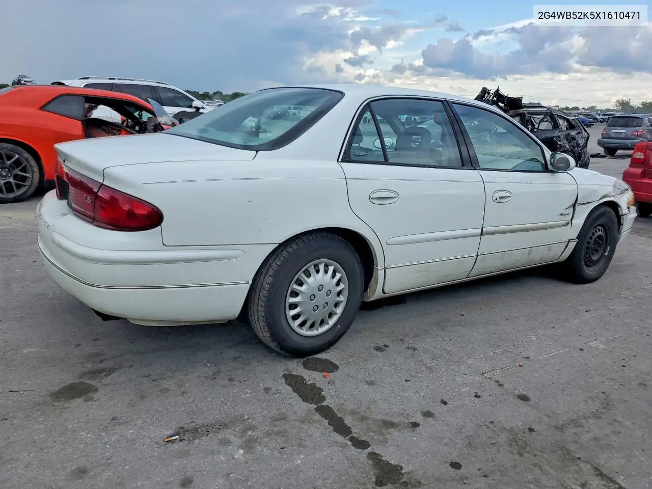 1999 Buick Regal Ls VIN: 2G4WB52K5X1610471 Lot: 61095926