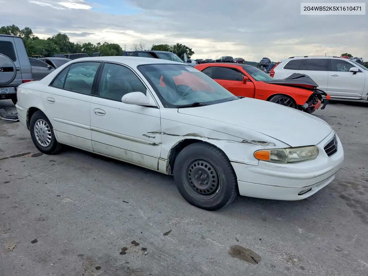 1999 Buick Regal Ls VIN: 2G4WB52K5X1610471 Lot: 61095926