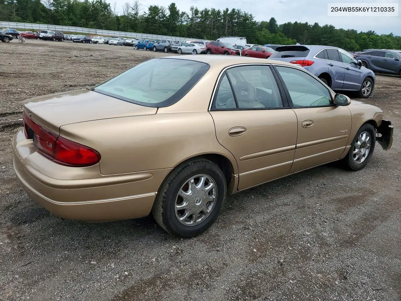 2000 Buick Regal Ls VIN: 2G4WB55K6Y1210335 Lot: 58039226