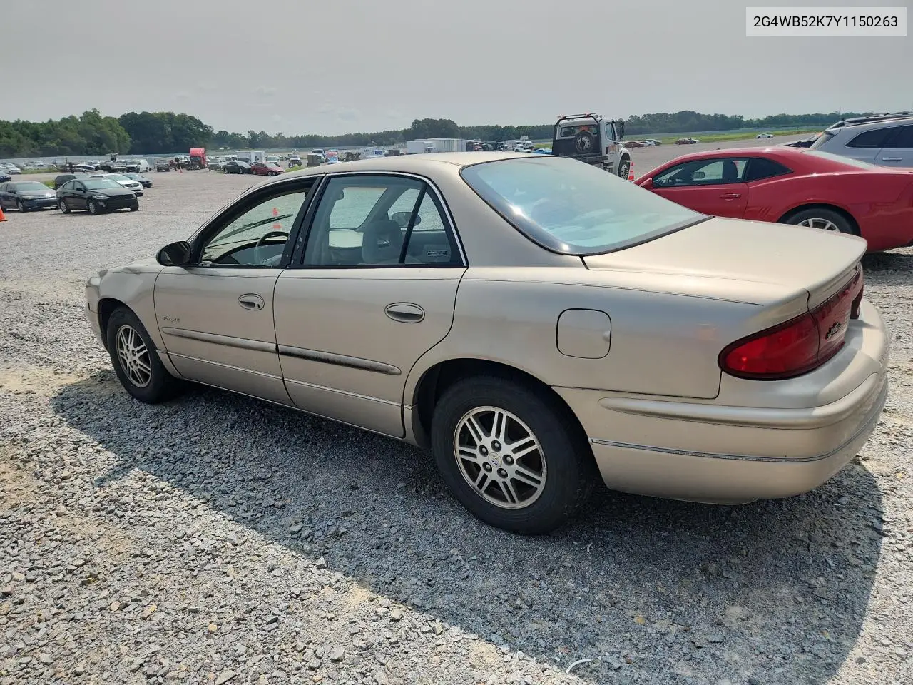 2000 Buick Regal Ls VIN: 2G4WB52K7Y1150263 Lot: 59580166