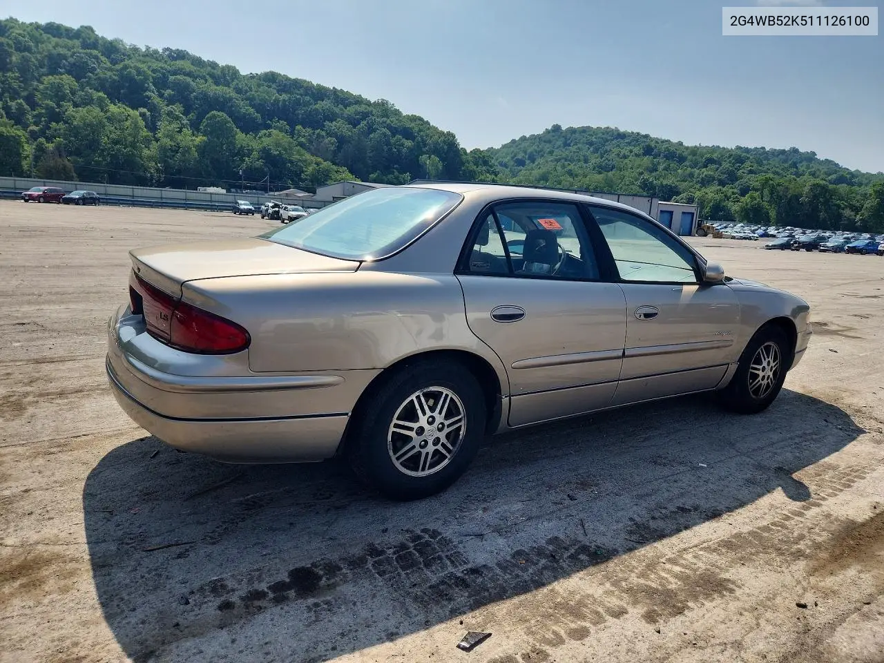 2001 Buick Regal Ls VIN: 2G4WB52K511126100 Lot: 56009516