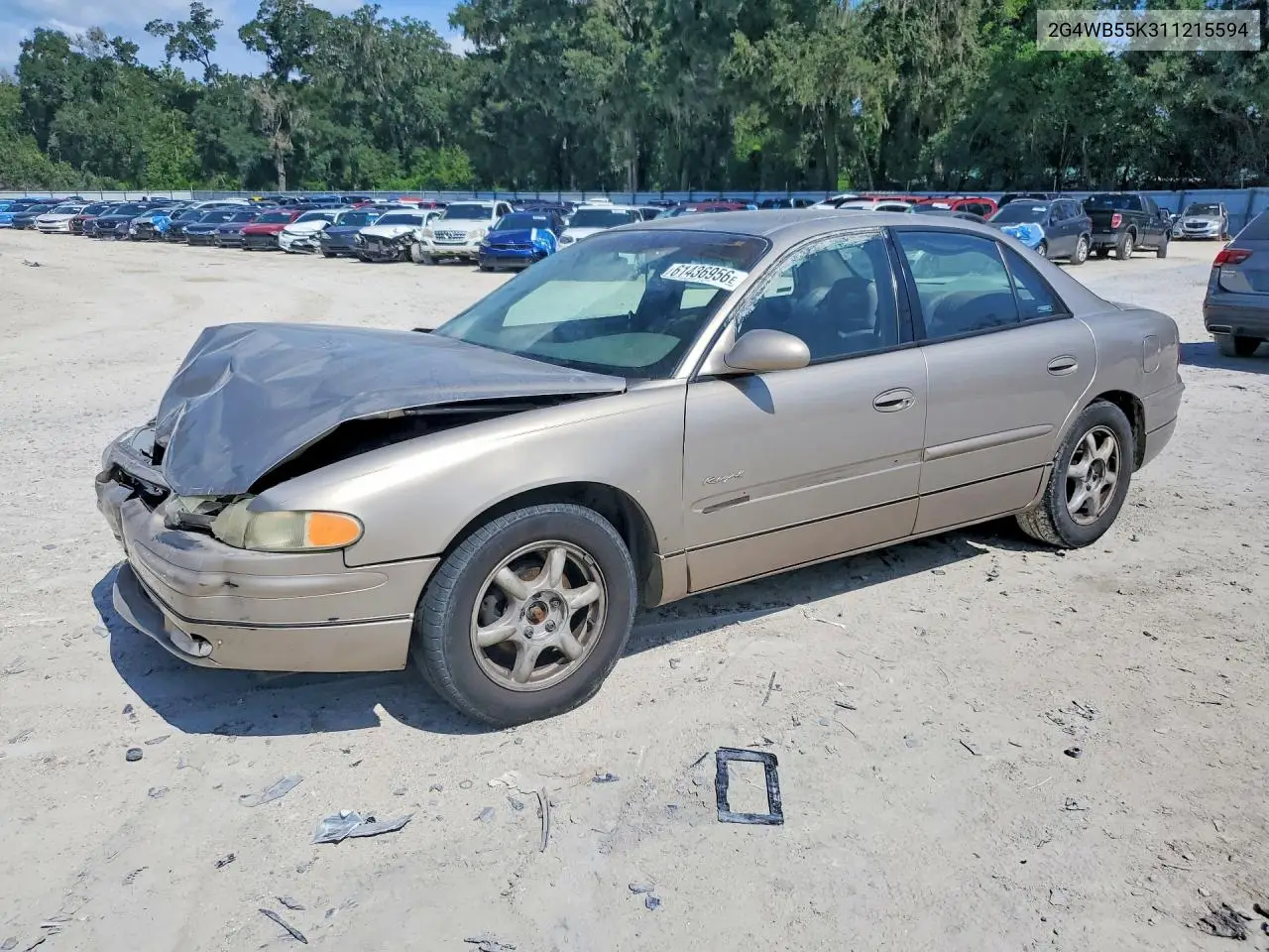 2001 Buick Regal Ls VIN: 2G4WB55K311215594 Lot: 61436956