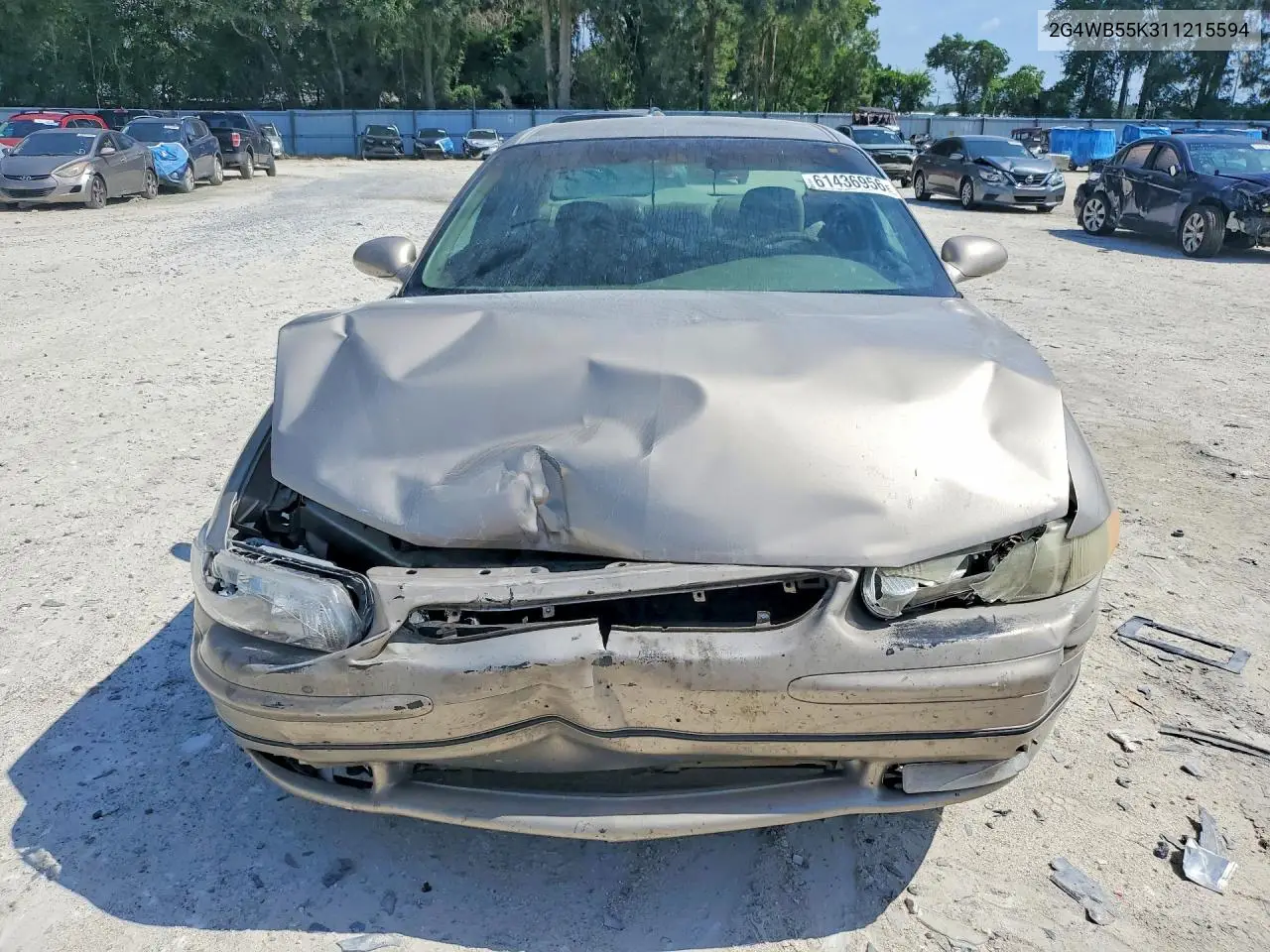 2001 Buick Regal Ls VIN: 2G4WB55K311215594 Lot: 61436956