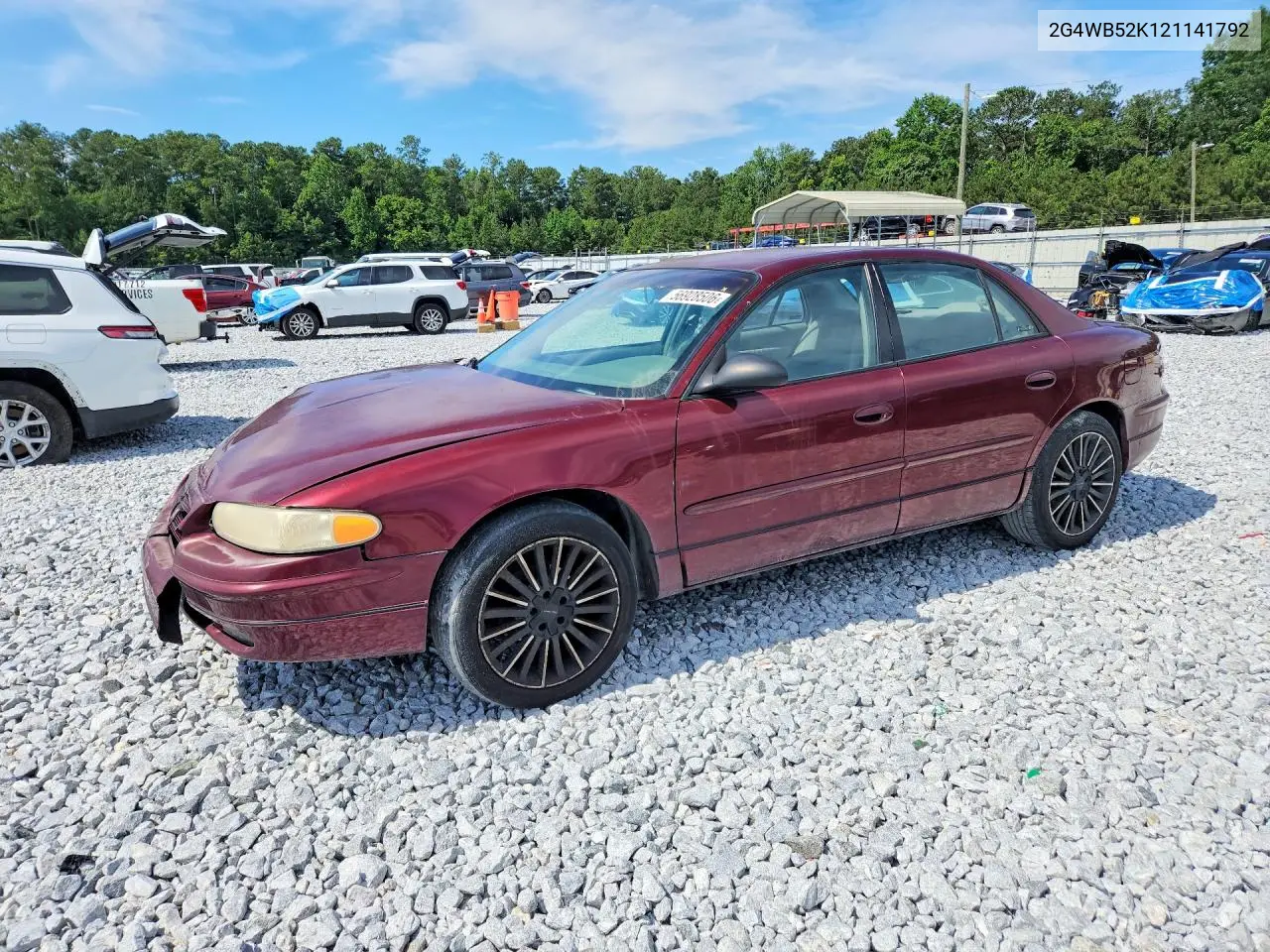 2002 Buick Regal Ls VIN: 2G4WB52K121141792 Lot: 56928506
