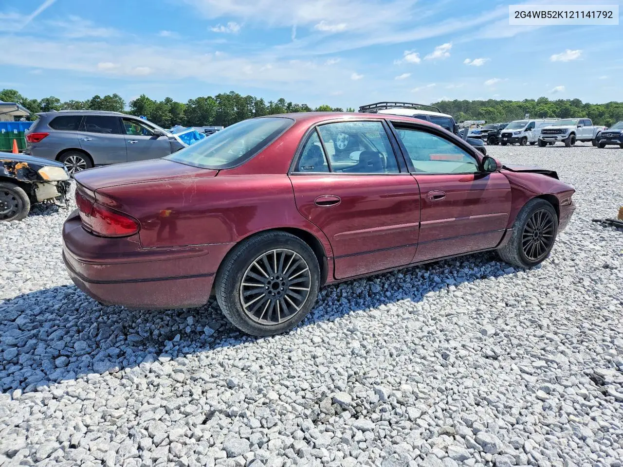 2002 Buick Regal Ls VIN: 2G4WB52K121141792 Lot: 56928506
