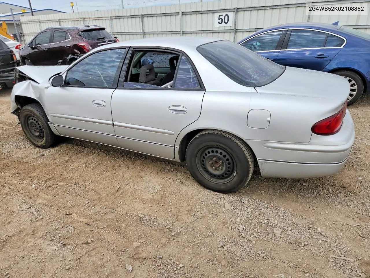 2002 Buick Regal Ls VIN: 2G4WB52K02108852 Lot: 61351346