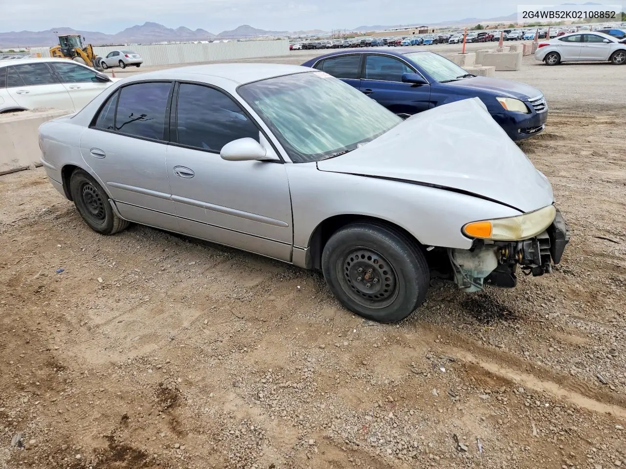 2002 Buick Regal Ls VIN: 2G4WB52K02108852 Lot: 61351346