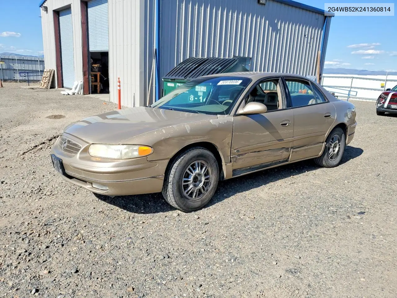 2004 Buick Regal Ls VIN: 2G4WB52K241360814 Lot: 55970696