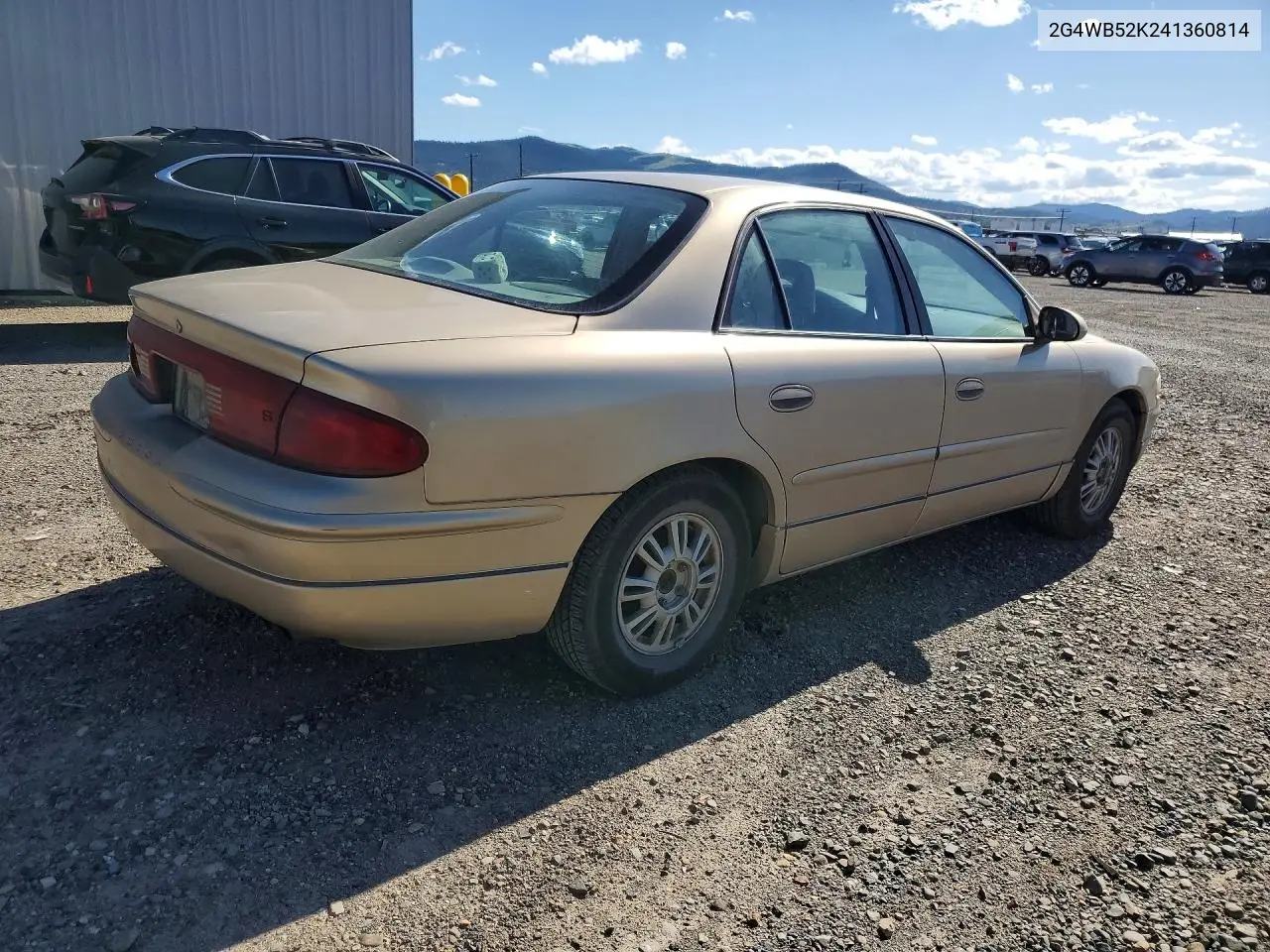 2004 Buick Regal Ls VIN: 2G4WB52K241360814 Lot: 55970696