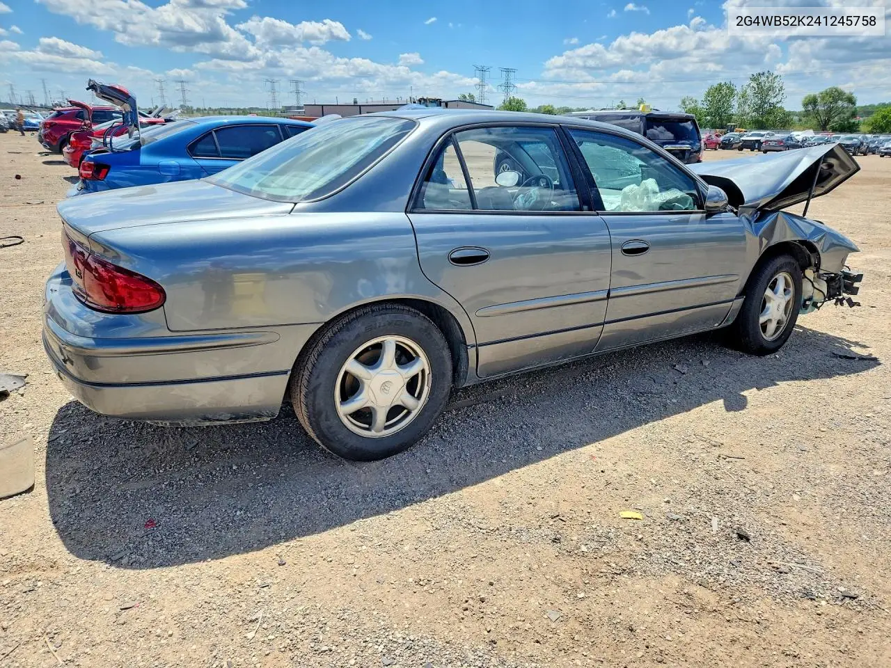 2004 Buick Regal Ls VIN: 2G4WB52K241245758 Lot: 57412826