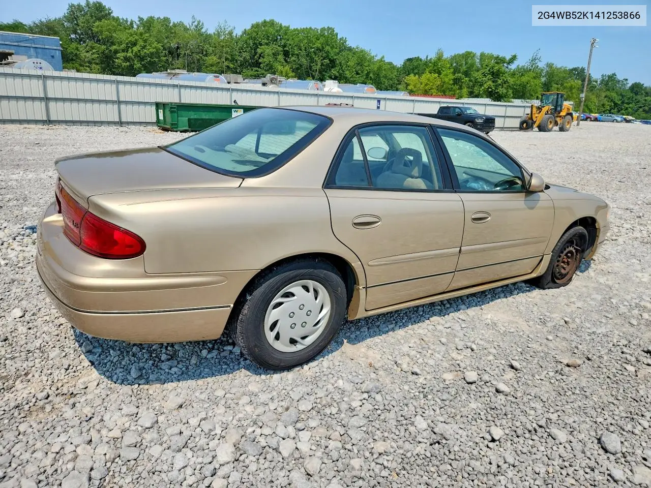 2004 Buick Regal Ls VIN: 2G4WB52K141253866 Lot: 60810426