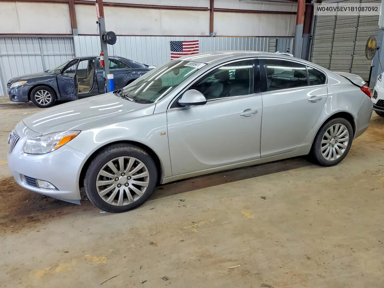2011 Buick Regal Cxl VIN: W04GV5EV1B1087092 Lot: 56566416