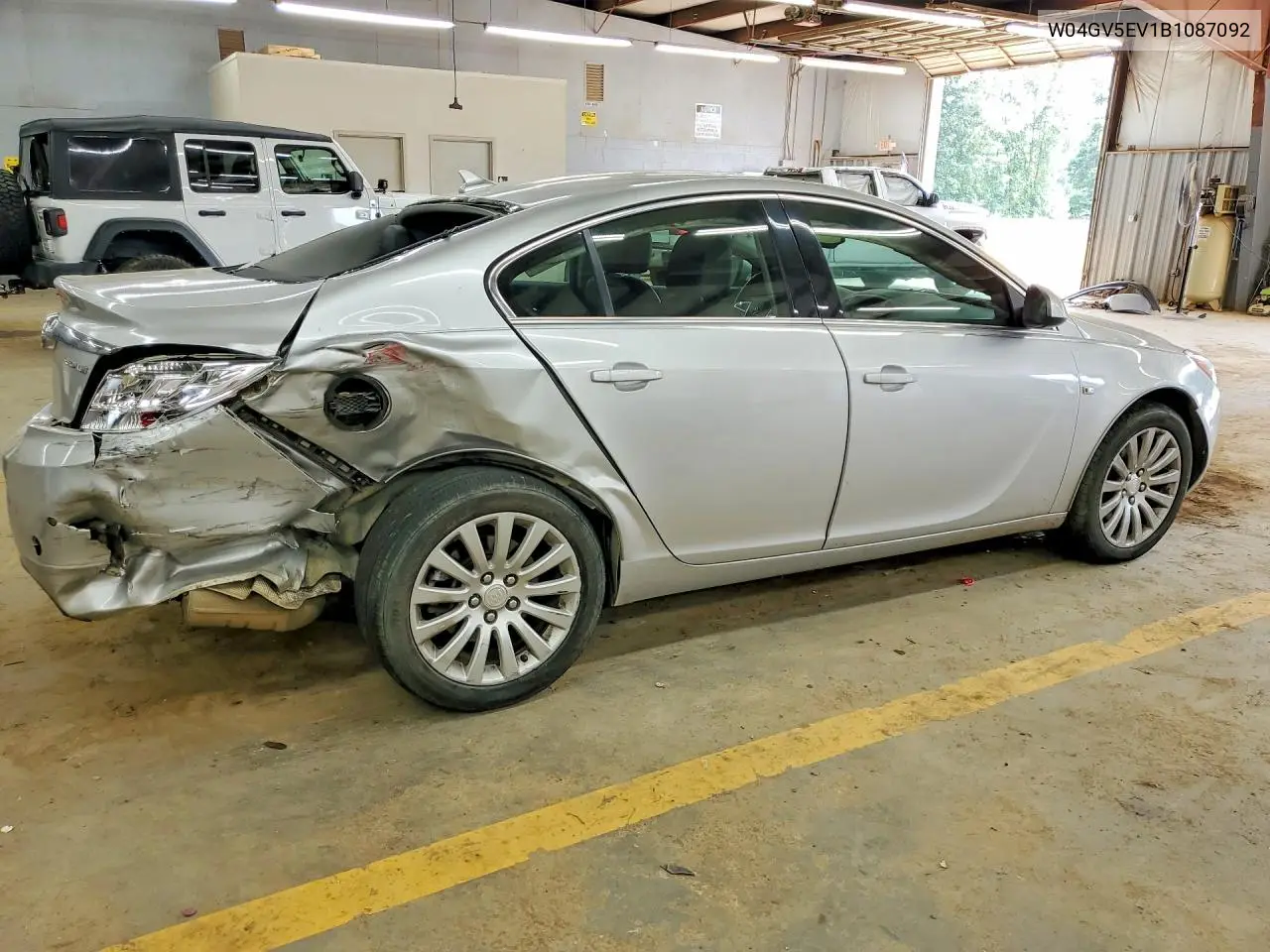 2011 Buick Regal Cxl VIN: W04GV5EV1B1087092 Lot: 56566416