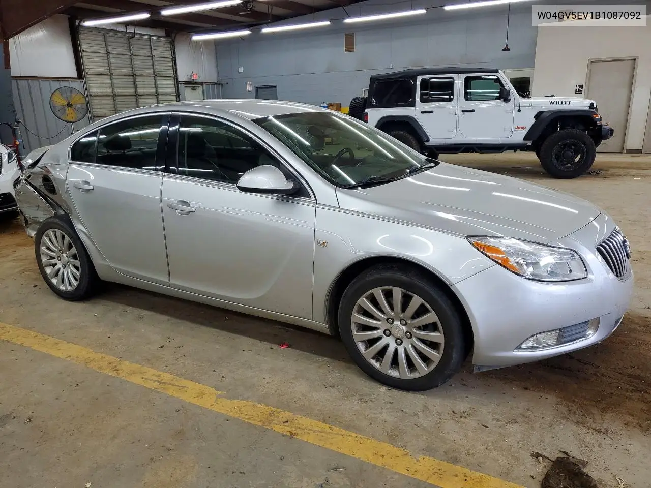 2011 Buick Regal Cxl VIN: W04GV5EV1B1087092 Lot: 56566416