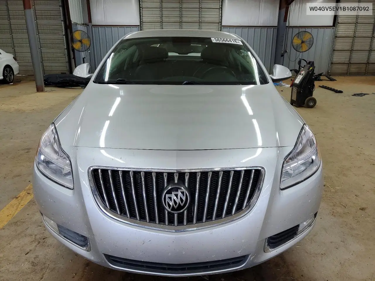 2011 Buick Regal Cxl VIN: W04GV5EV1B1087092 Lot: 56566416