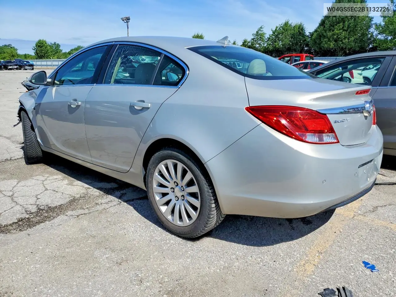W04GS5EC2B1132726 2011 Buick Regal Cxl