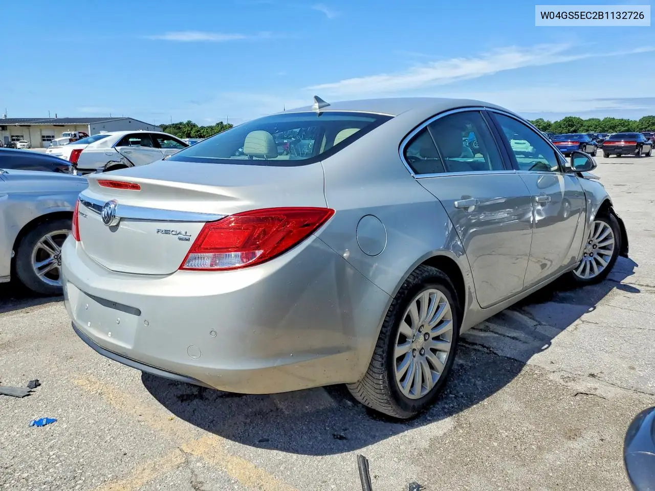W04GS5EC2B1132726 2011 Buick Regal Cxl
