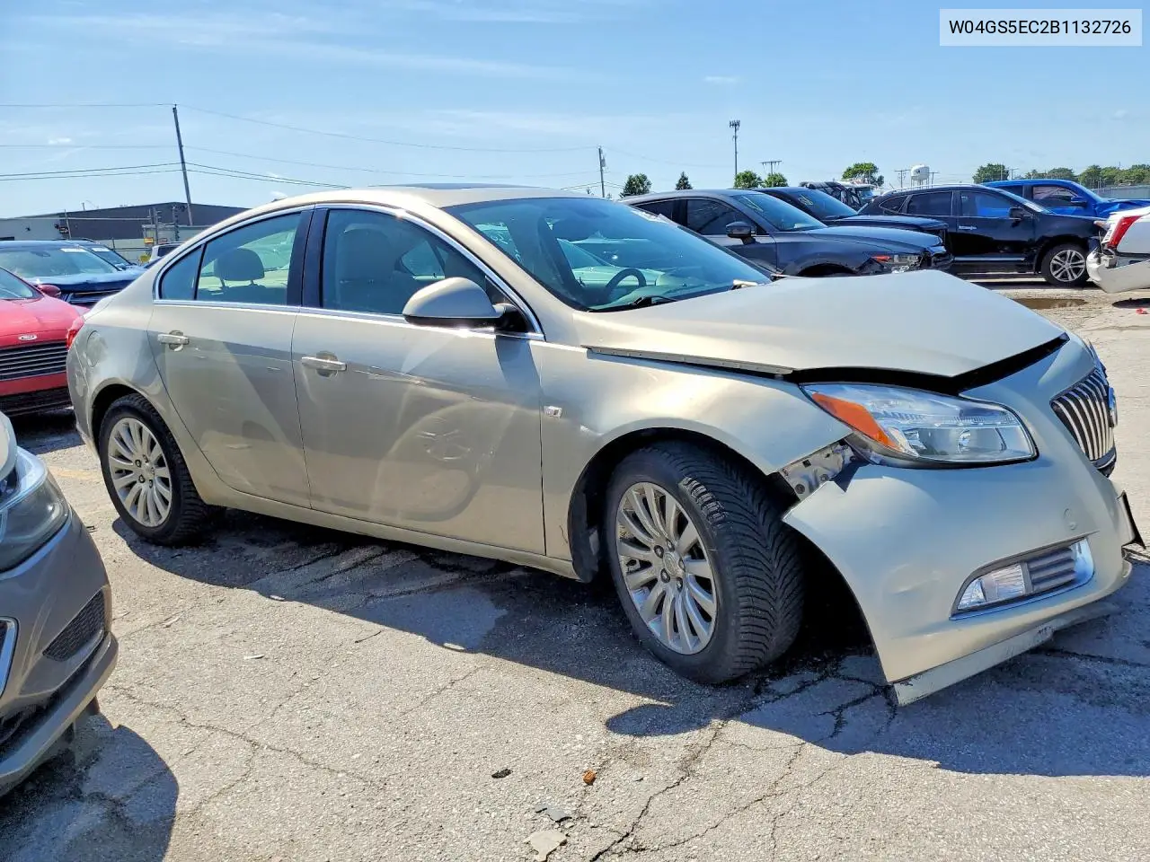 W04GS5EC2B1132726 2011 Buick Regal Cxl