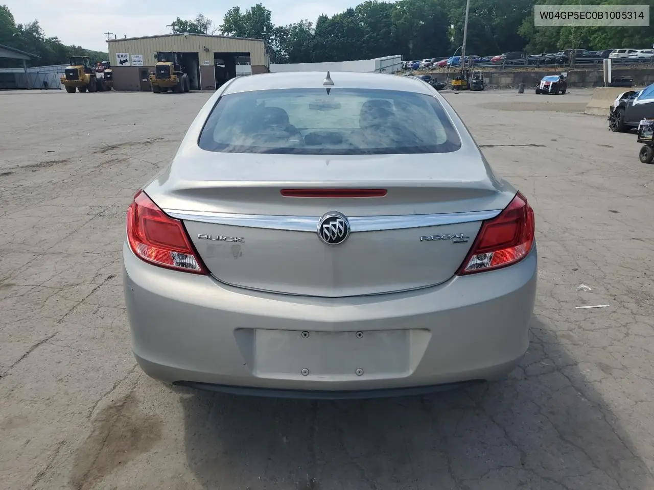 2011 Buick Regal Cxl VIN: W04GP5EC0B1005314 Lot: 56975946