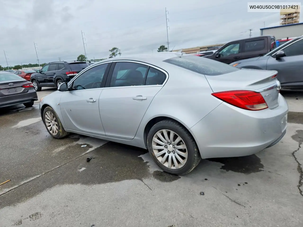 2011 Buick Regal Cxl VIN: W04GU5GC9B1017421 Lot: 57299926