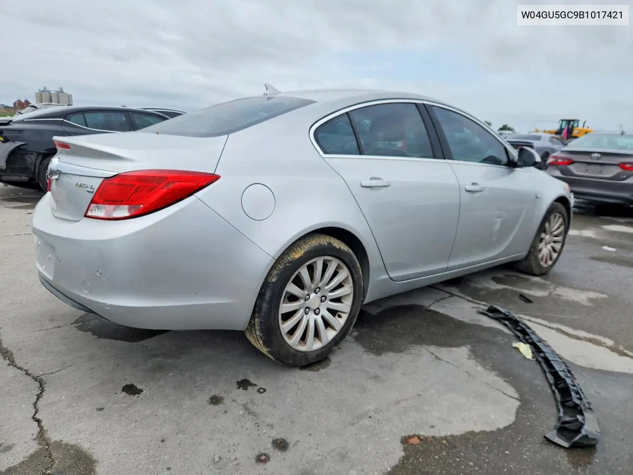 2011 Buick Regal Cxl VIN: W04GU5GC9B1017421 Lot: 57299926