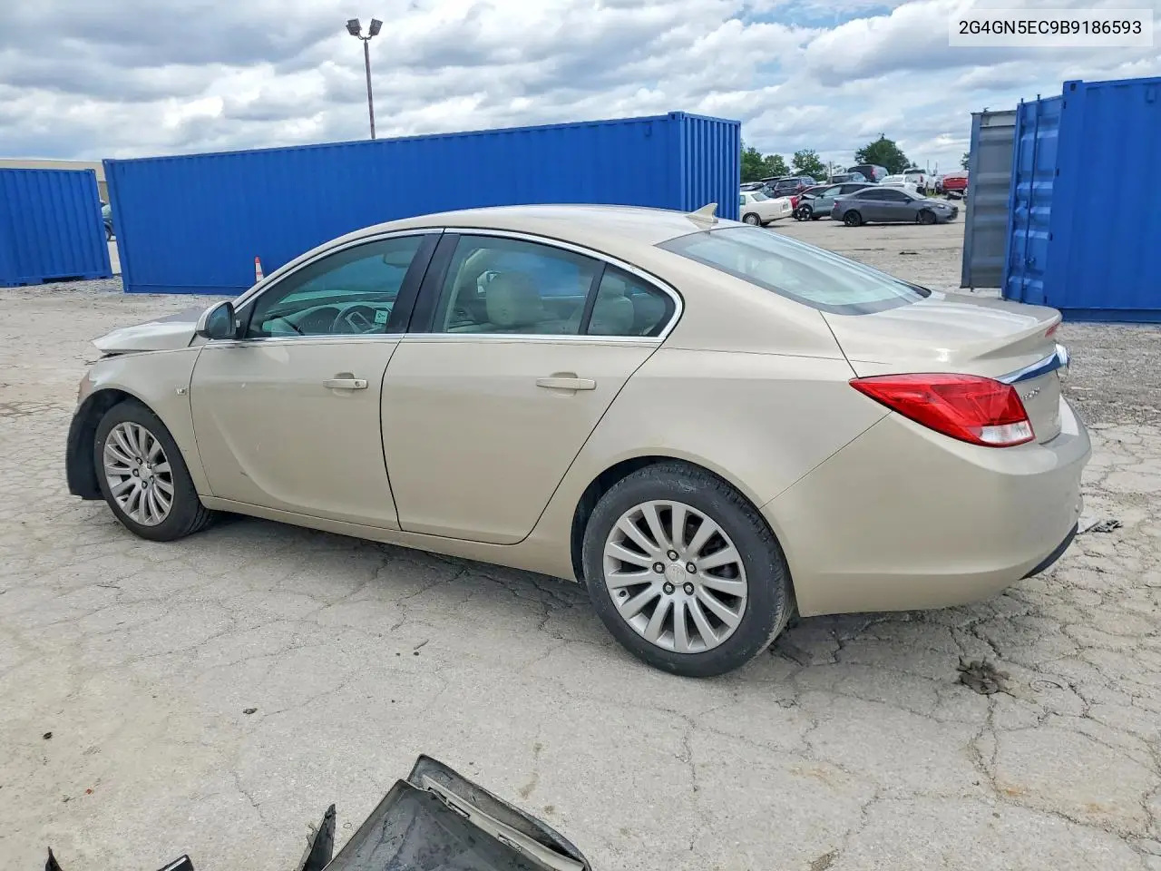 2011 Buick Regal Cxl VIN: 2G4GN5EC9B9186593 Lot: 57629436