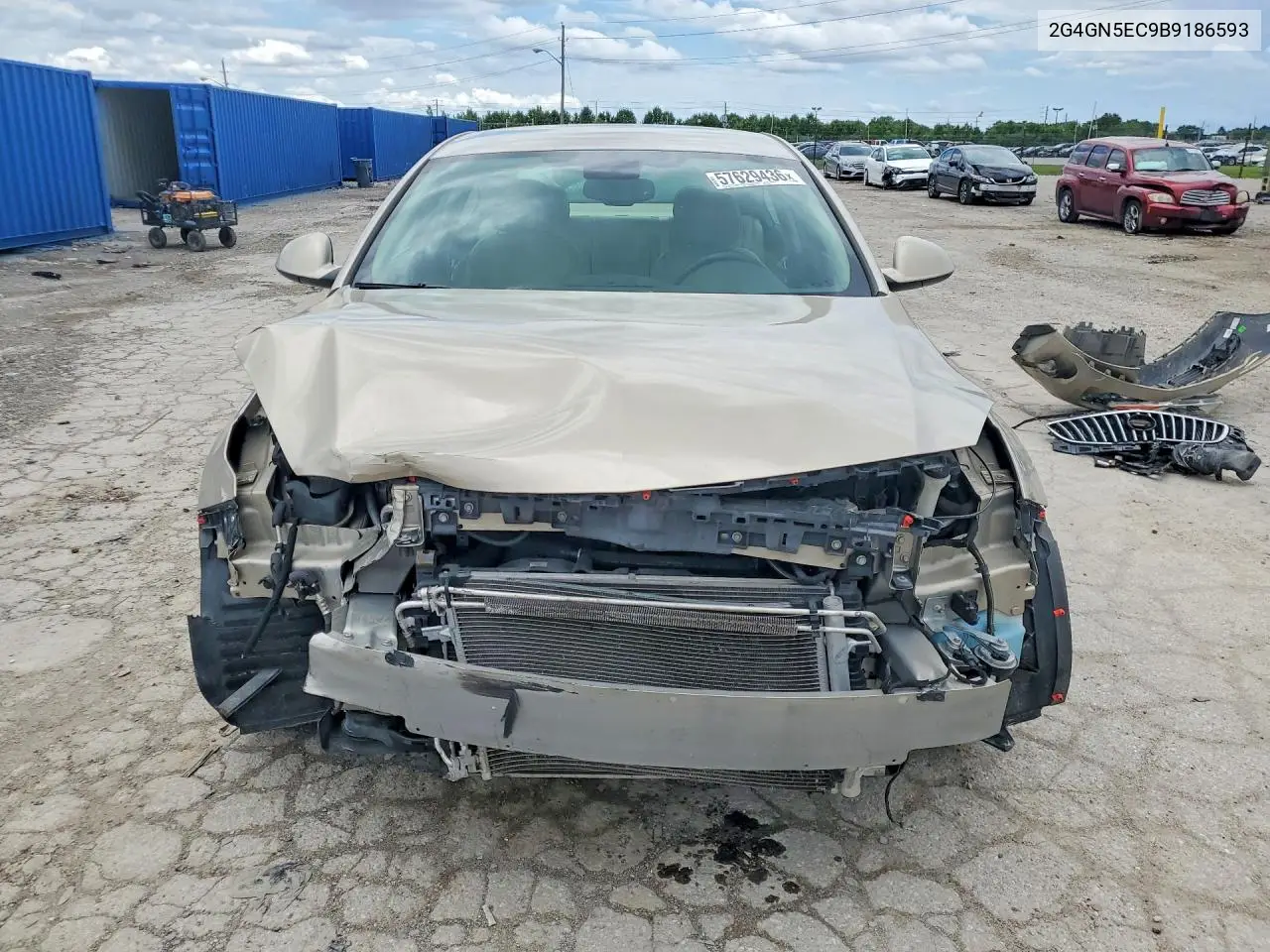 2011 Buick Regal Cxl VIN: 2G4GN5EC9B9186593 Lot: 57629436
