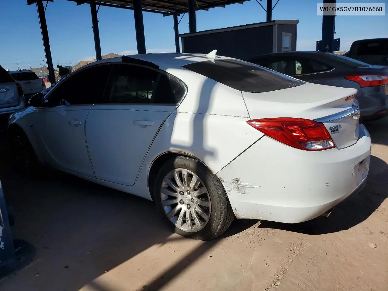 2011 Buick Regal Cxl VIN: W04GX5GV7B1076668 Lot: 57714236